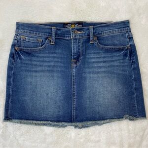 LUCKY BRAND Denim Mini Skirt | Size 6/28